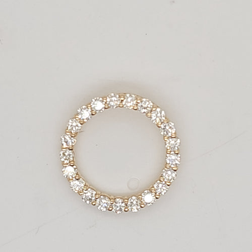Diamond Circle Pendant