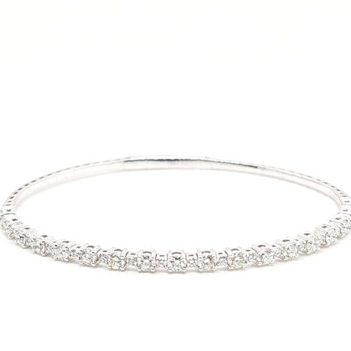 Flexible Diamond Bangle