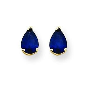 Blue Sapphire Studs