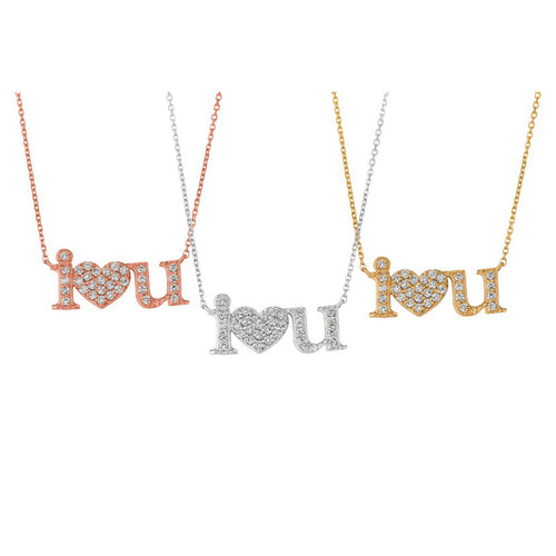 I LOVE YOU NECKLACE